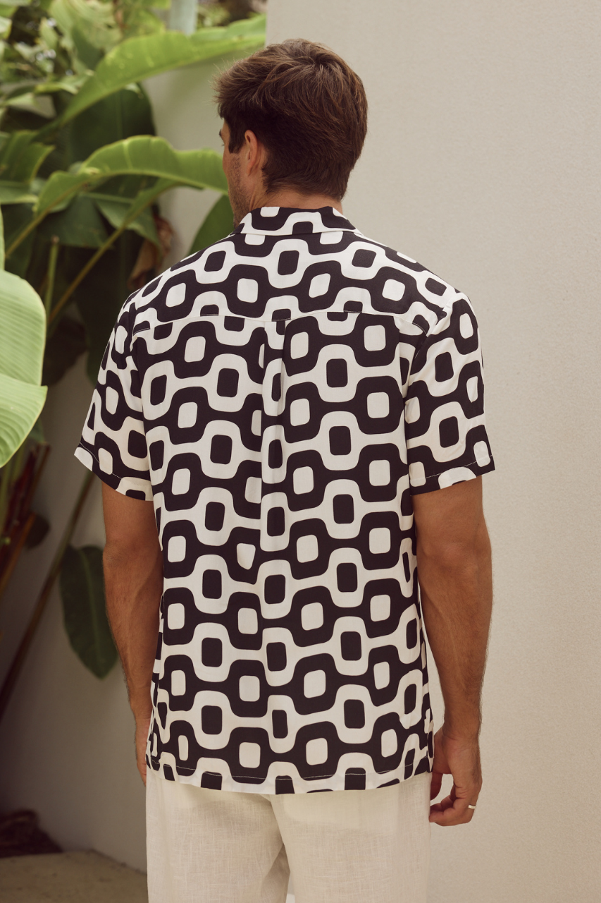 MASON SHIRT - BLACK BRANDON - 193