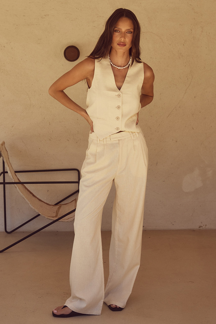 ZEPHY PANT - SAND XXL - 240202_RUNAWAY2604