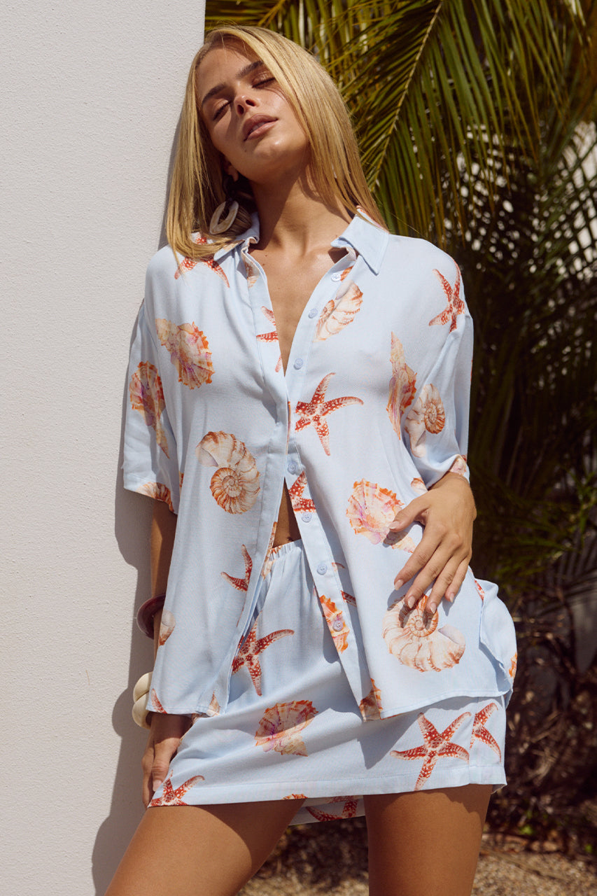 ADELYN SHIRT - BLUE SEASHELL - ADELYN-SHIRT-BLUE-SEASHELL-x-ADELYN-MINI-SKIRT-BLKUE-SEASHELL-_6