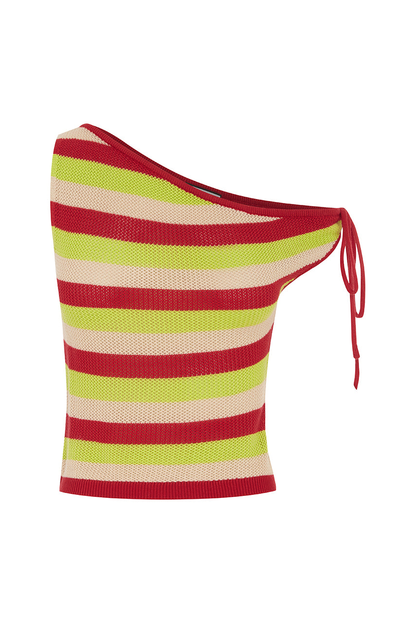 AKAYLA TOP - RED MULTI - AKAYLA-TOP