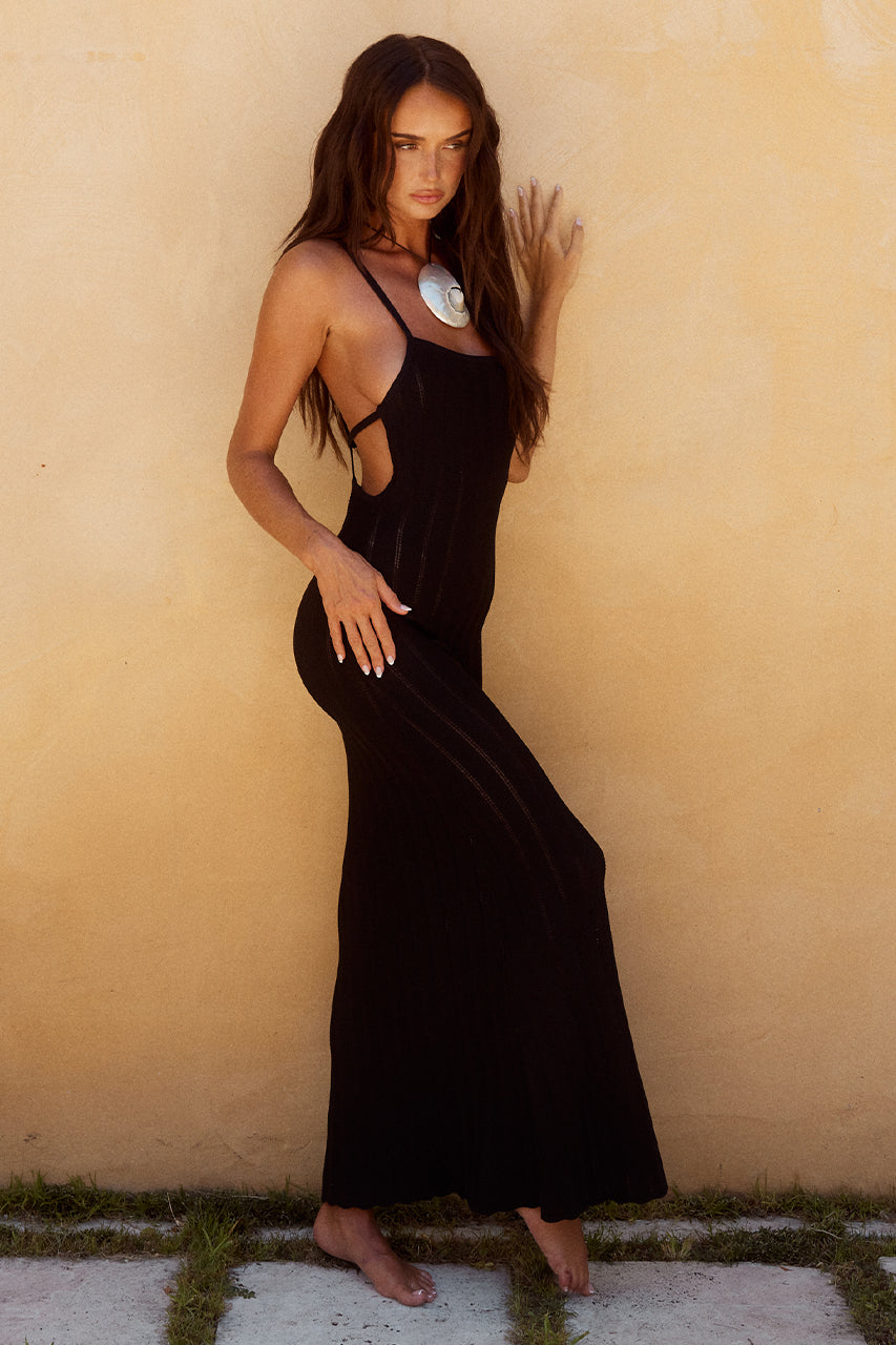 ALBIE MAXI DRESS - BLACK - ALBIE-MAXI-DRESS---BLACK