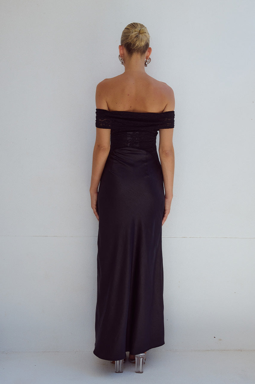 AMORET MIDI DRESS - BLACK - AMORETMIDIDRESSBLACK_4