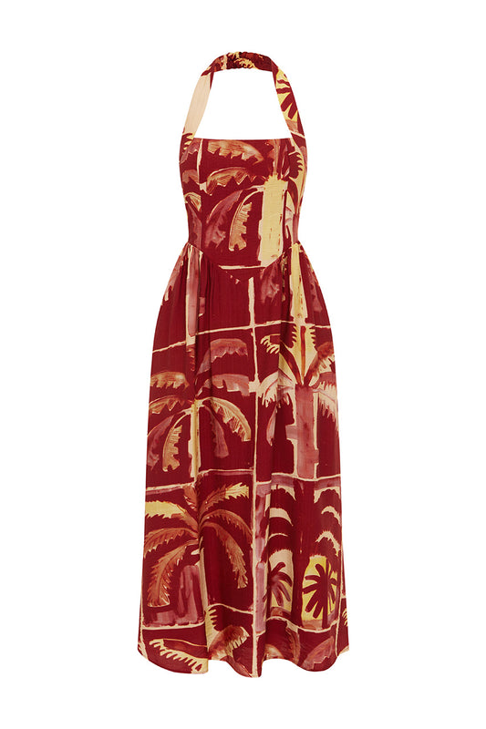 ARLO MIDI DRESS - ARLO PRINT - ARLOMIDIDRESS