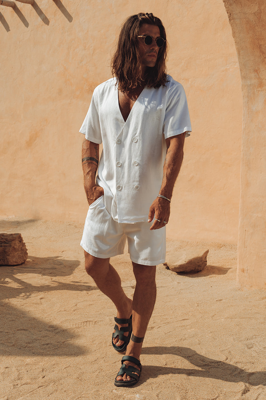 ARMANDO SHIRT - WHITE - ARMANDO-SHIRT-WHITE-x-LUKE-SHORT-WHITE-_1
