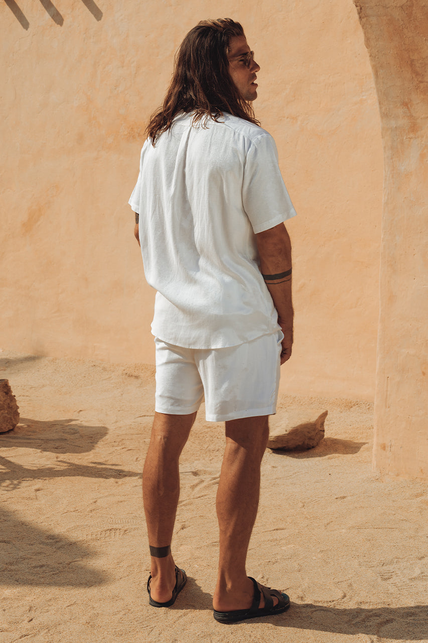 ARMANDO SHIRT - WHITE - ARMANDO-SHIRT-WHITE-x-LUKE-SHORT-WHITE
