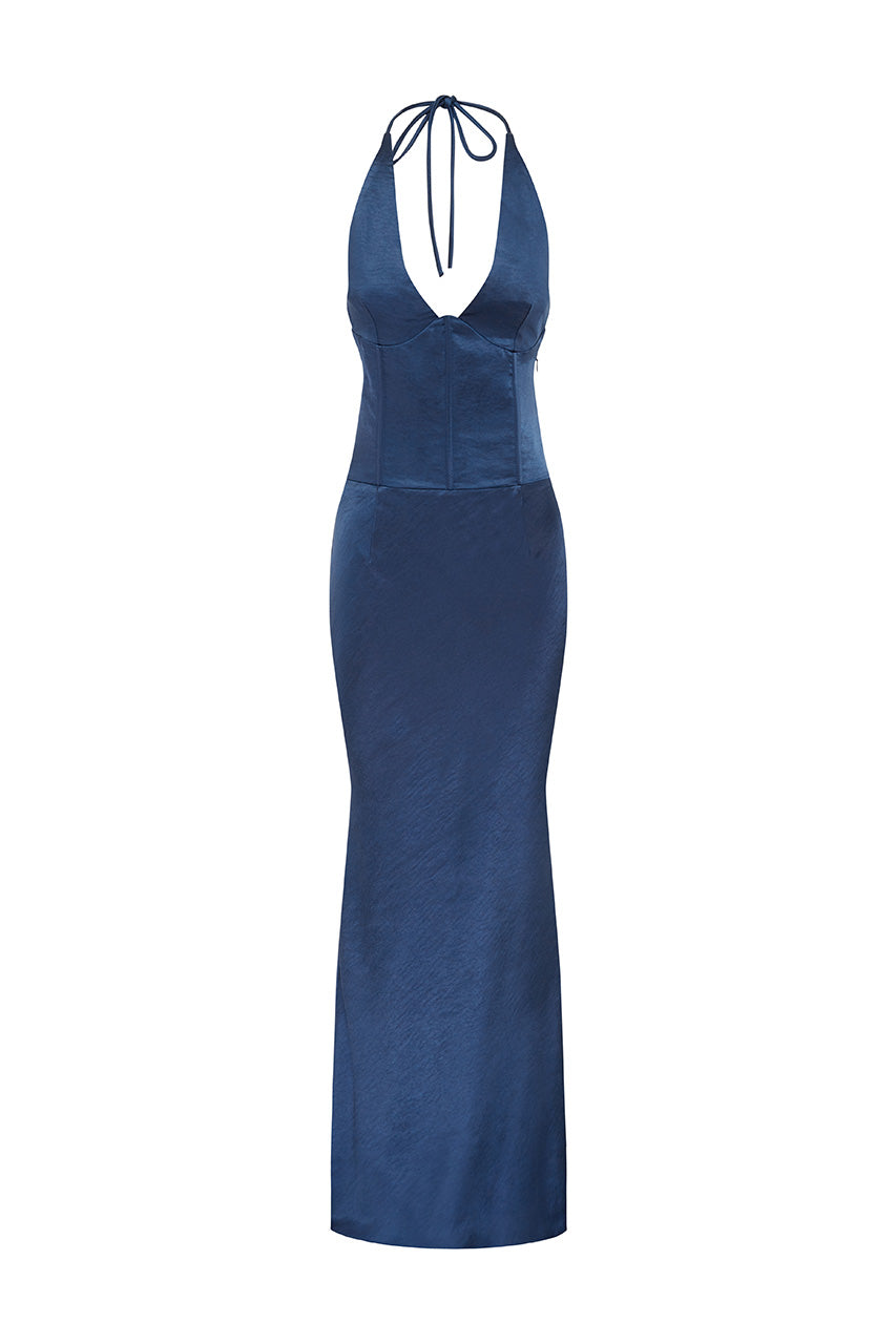ASADA MAXI DRESS - MIDNIGHT - ASADAMAXIDRESSMIDNIGHT_1