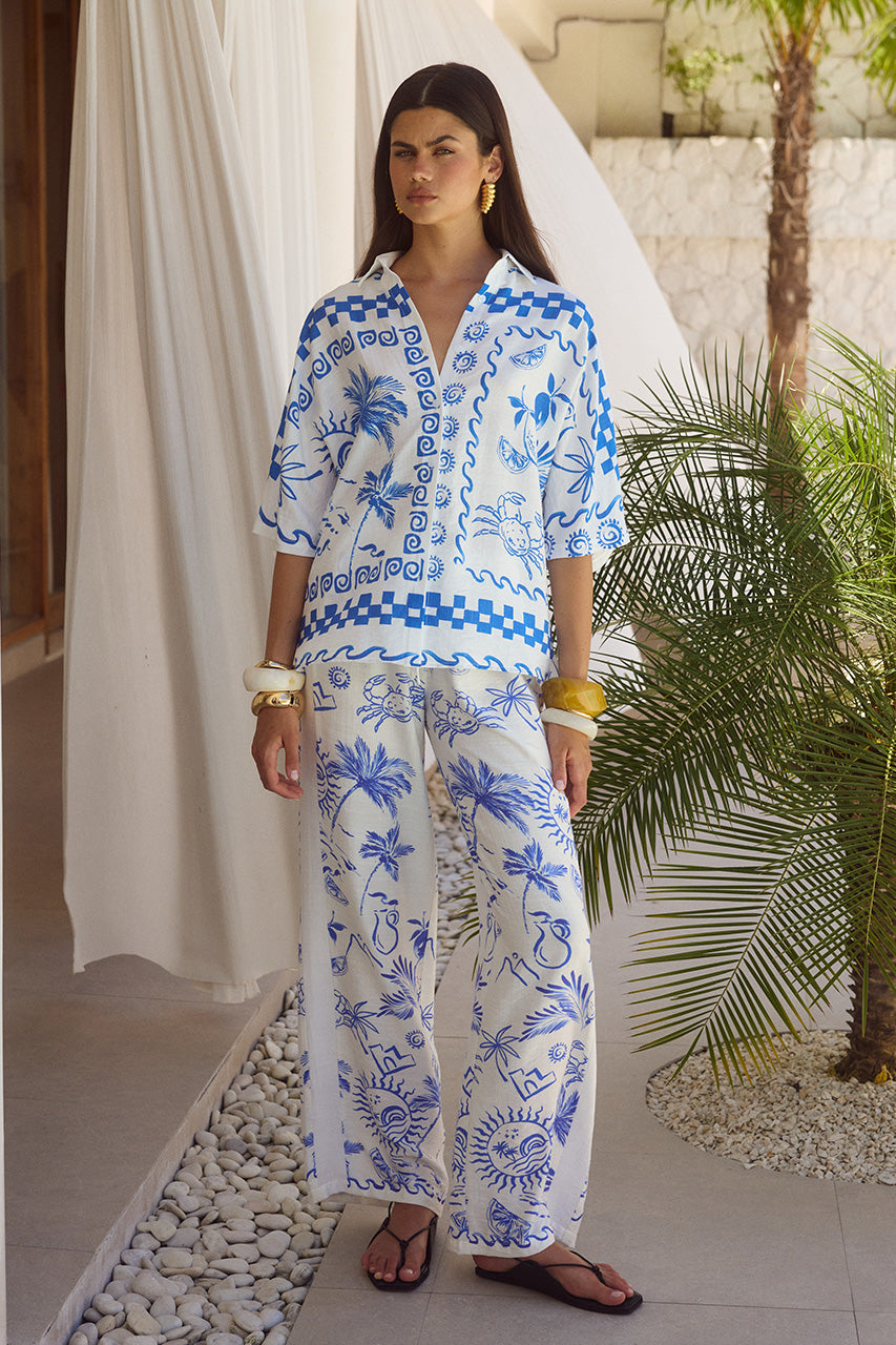 ASTLEY TOP - ASTLEY BLUE - ASTLEYTOPASTLEYBLUExKATRIPANTASTLEYBLUE