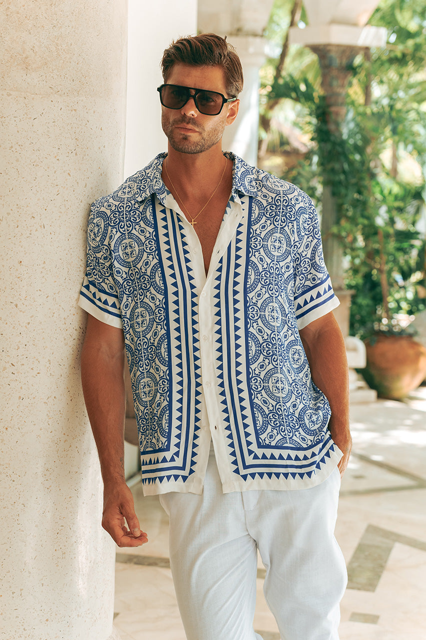 BODHI SHIRT - BODHI NAVY - BODHISHIRTBODHINAVY_1