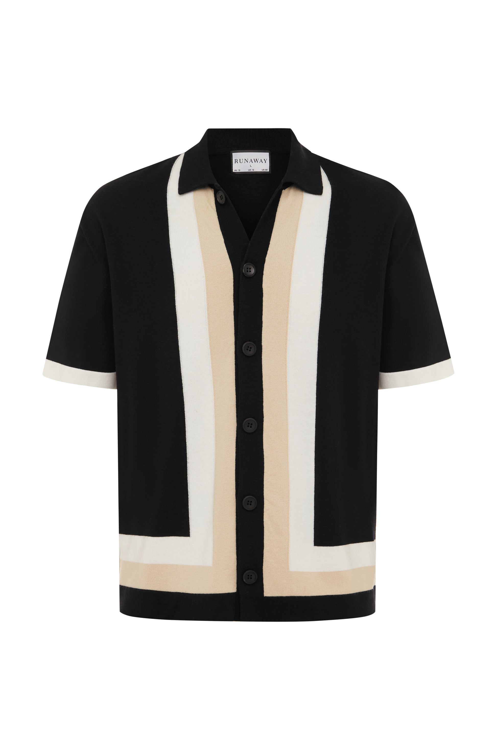 DARIUS SHIRT - BLACK MULTI - DARIUSSHIRT-BLACKMULTI