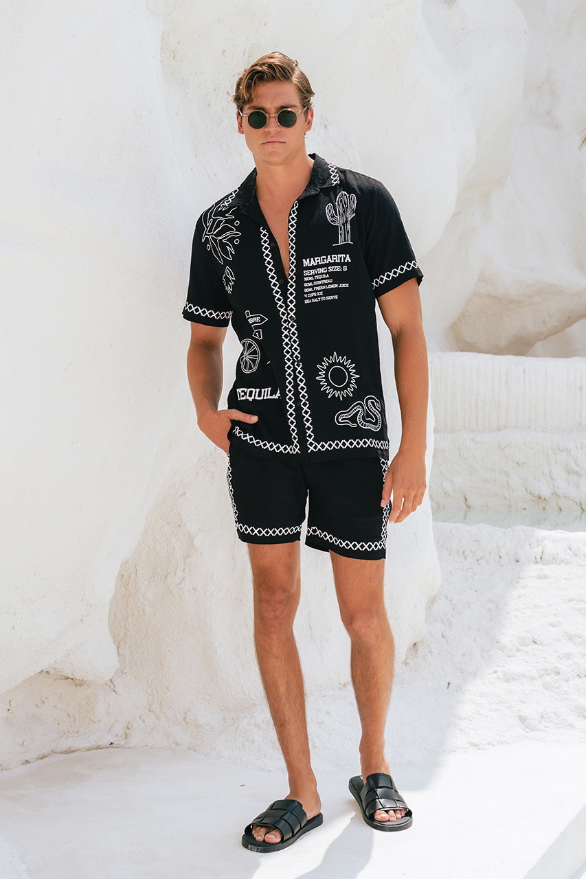 DIEGO SHORT - BLACK - DIEGOSHIRTBLACKxDIEGOSHORTBLACK_1