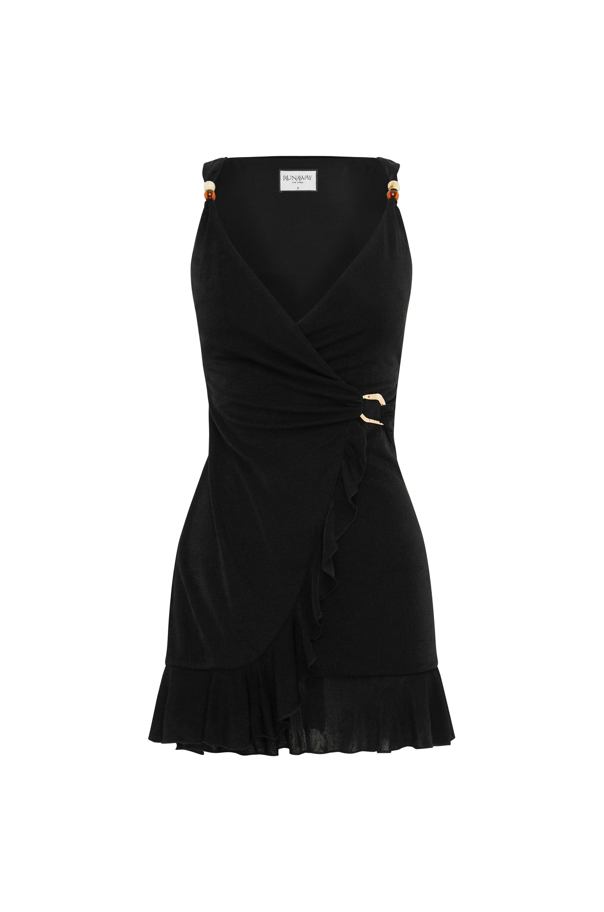 ELA MINI DRESS - BLACK - ELAMINIDRESSBLACK