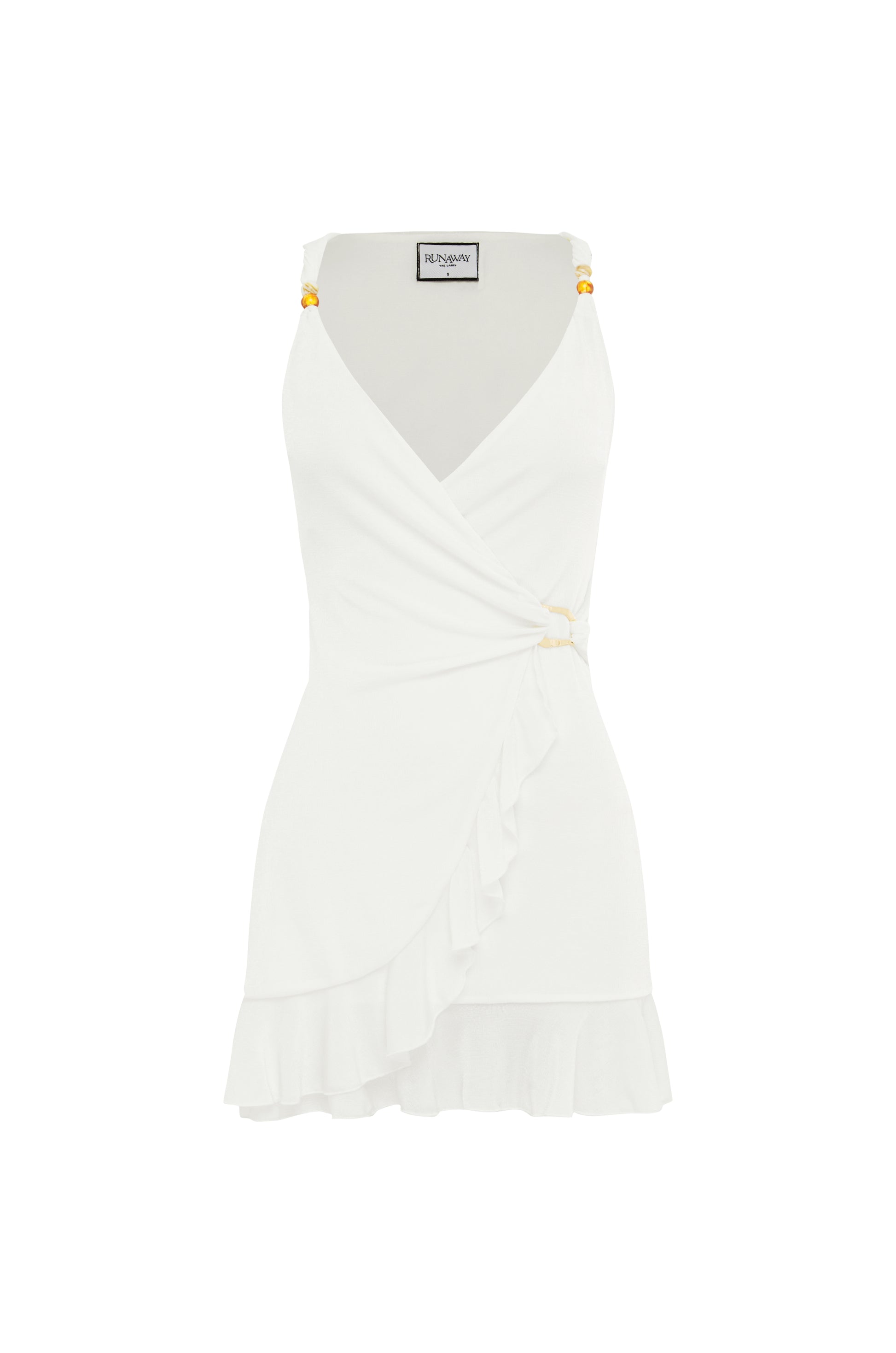 ELA MINI DRESS - WHITE - ELAMINIDRESSWHITE