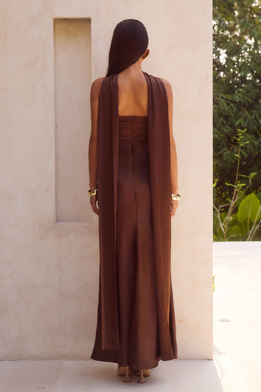 ELSA MAXI DRESS - CHOCOLATE - ELSAMAXIDRESSCHOCOLATE_4