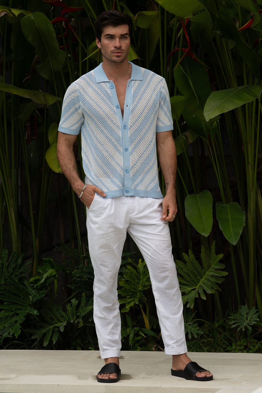FINN SHIRT - BLUE/WHITE - FINN-SHIRT-SKY-WHITE-_1