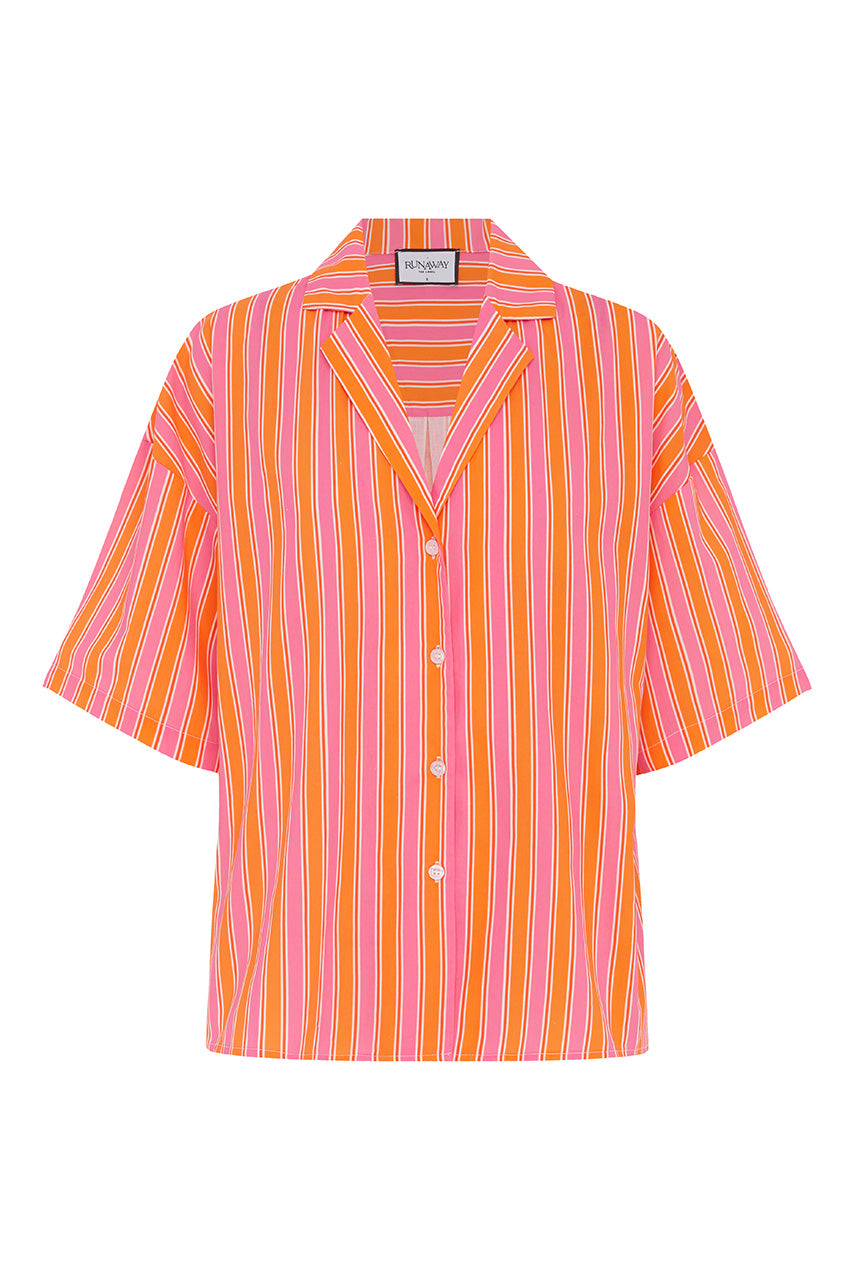 GABBIE TOP - PINK ORANGE - GABBIETOP_2