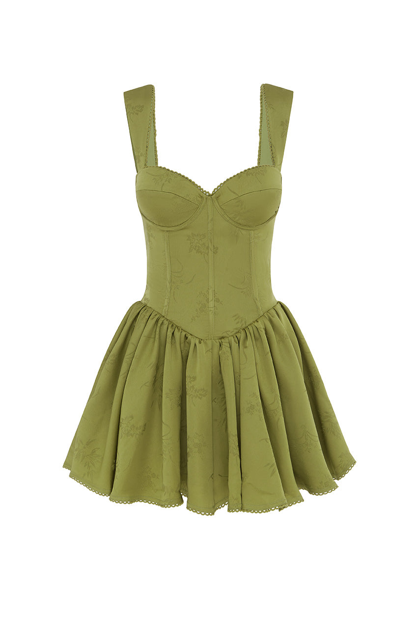 JOELLE MINI DRESS - LIME - JOELLEMINIDRESSLIME_5