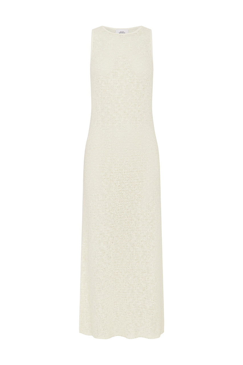 JUNIPER MAXI DRESS - CREAM - JUPINERMAXIDRESSCREAM