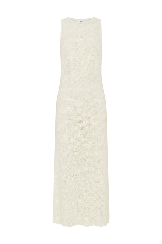 JUNIPER MAXI DRESS - CREAM - JUPINERMAXIDRESSCREAM