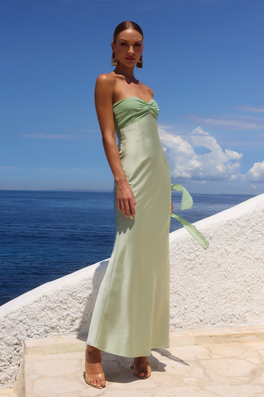 KADIE OFF SHOULDER MAXI DRESS - KEY LIME - KADIEOFFSHOULDERMAXIDRESSKEYLIME_1