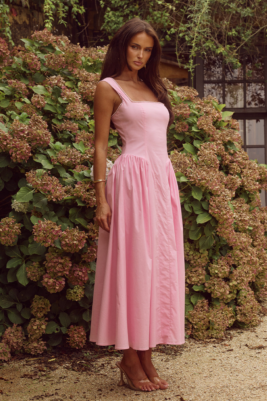 LANI MIDI DRESS - PINK - LANIMIDIDRESSPINK_3