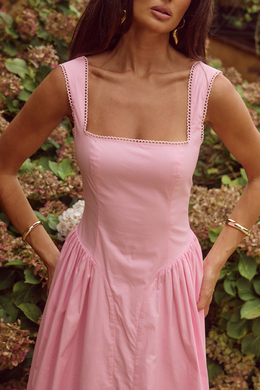 LANI MIDI DRESS - PINK - LANIMIDIDRESSPINK_4