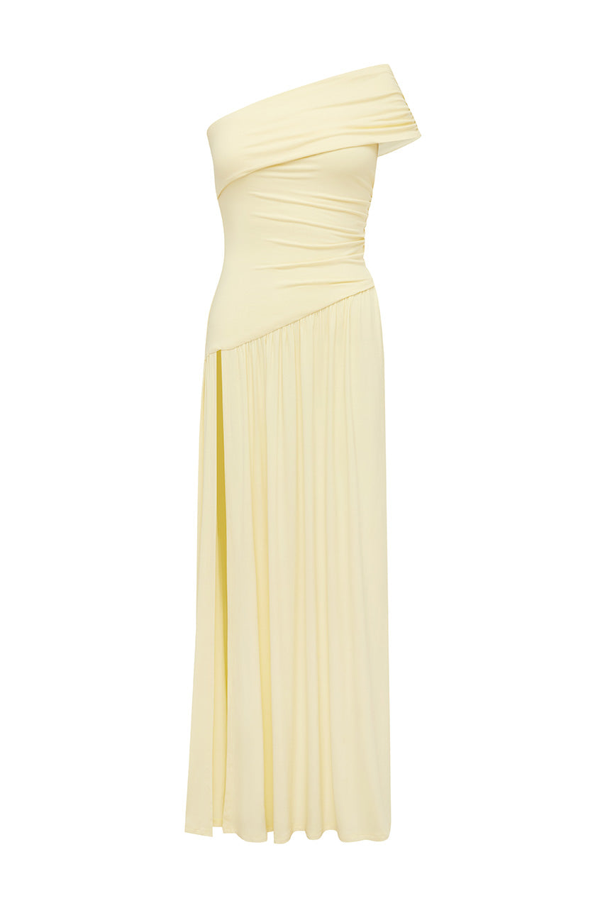 LARSEN ONE SHOULDER MAXI DRESS - LEMON - LARSENONESHOULDERMAXIDRESSLEMON_7