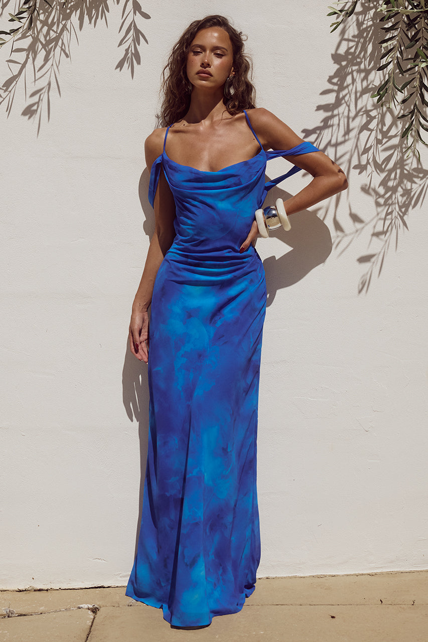 LAVONI MAXI DRESS - RAMONA BLUE - LAVONI-MAXI-DRESS---RAMONA-BLUE