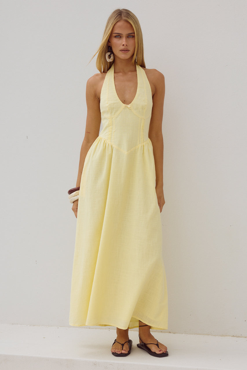 LIMONI MIDI DRESS - LEMON XXL - LIMONI-MIDI-DRESS-LEMON-_1