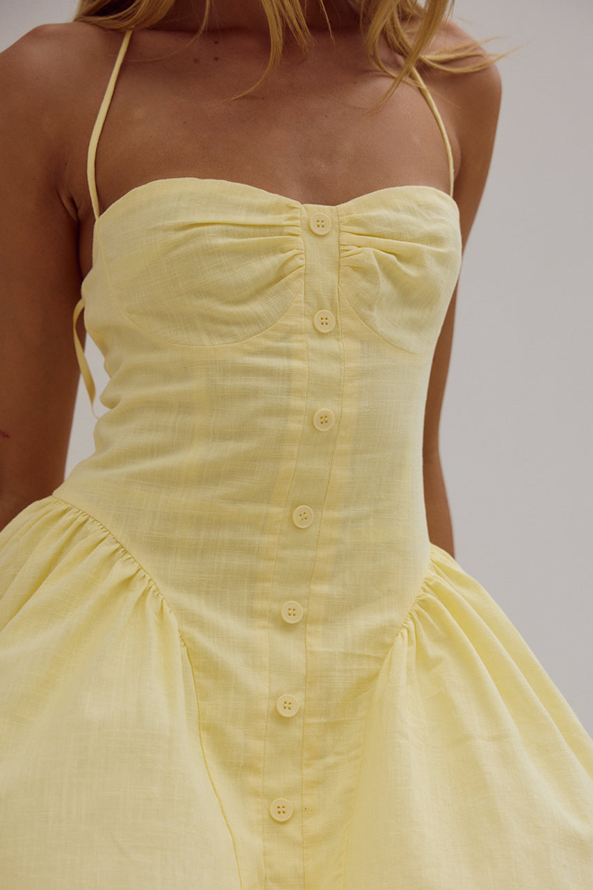LIMONI MINI DRESS - LEMON - LIMONI-MINI-DRESS-LEMON-_3
