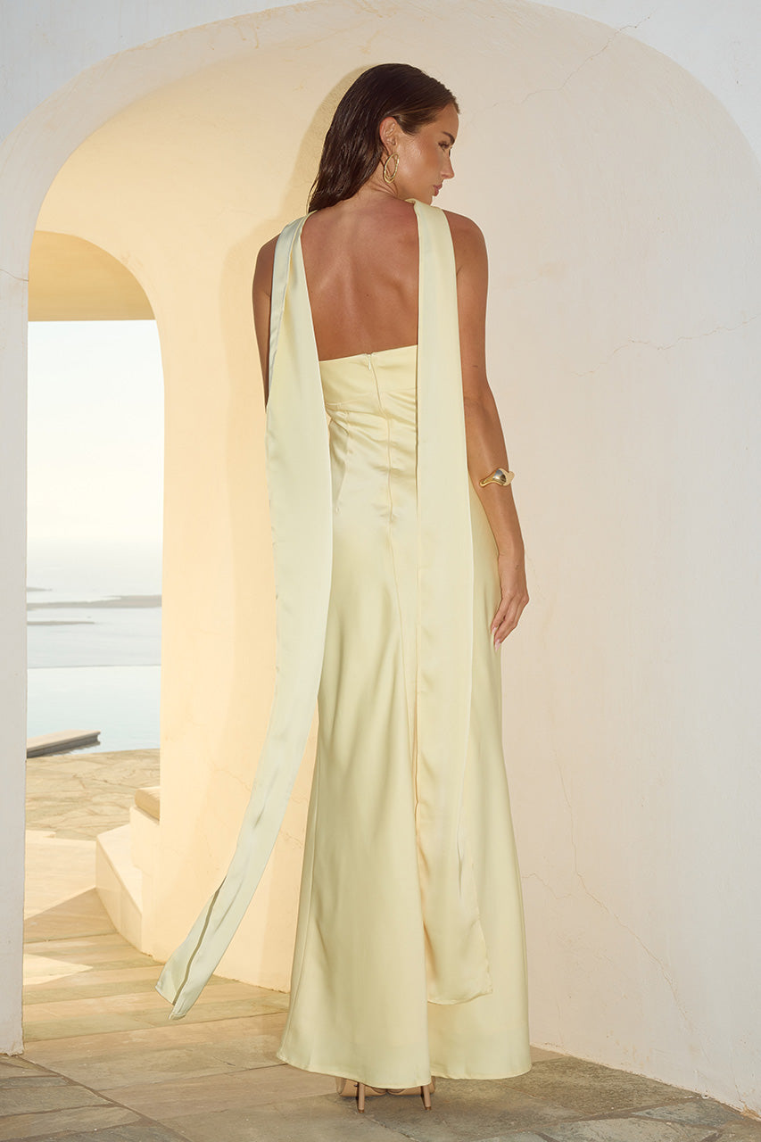 MADELEINE STRAPLESS MAXI DRESS - BUTTERMILK - MADELEINESTRAPLESSMAXIDRESS-BUTTERMILK_2