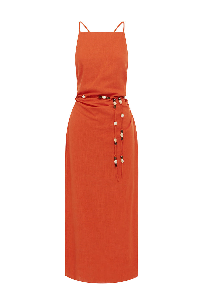 MADELENA MIDI DRESS - ORANGE - MADELENAMIDIDRESSORANGE_11