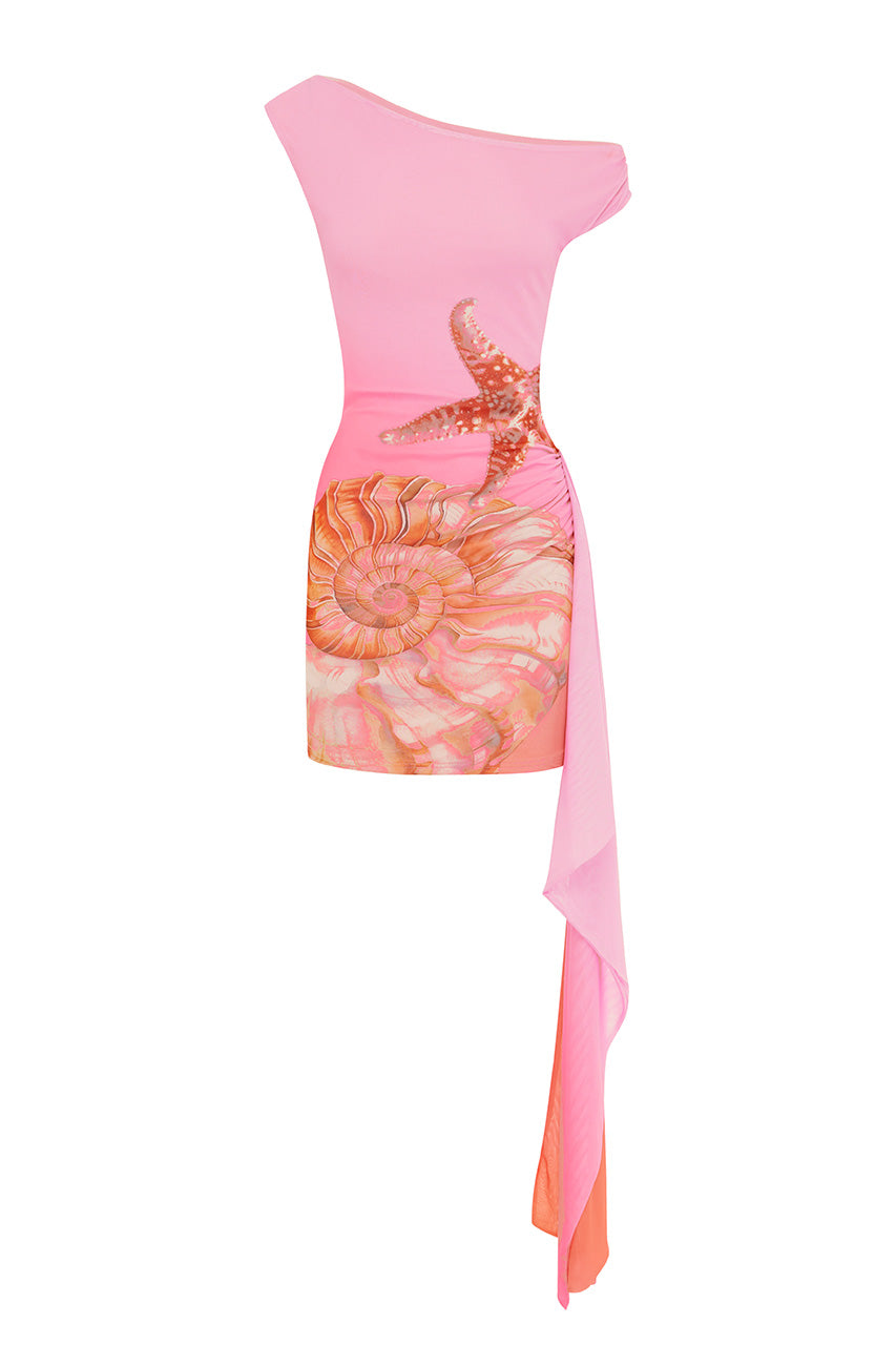 MARA MINI DRESS - PINK PRINT - MARAMINIDRESSPINKPRINT_8