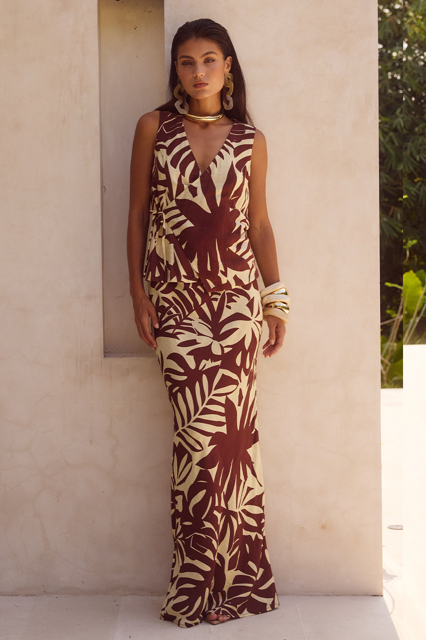 MATELO VEST - MATELO PRINT - MATELO-VEST-MATELO-PRINT-x-MATELO-MAXI-SKIRT-MATELO-PRINT