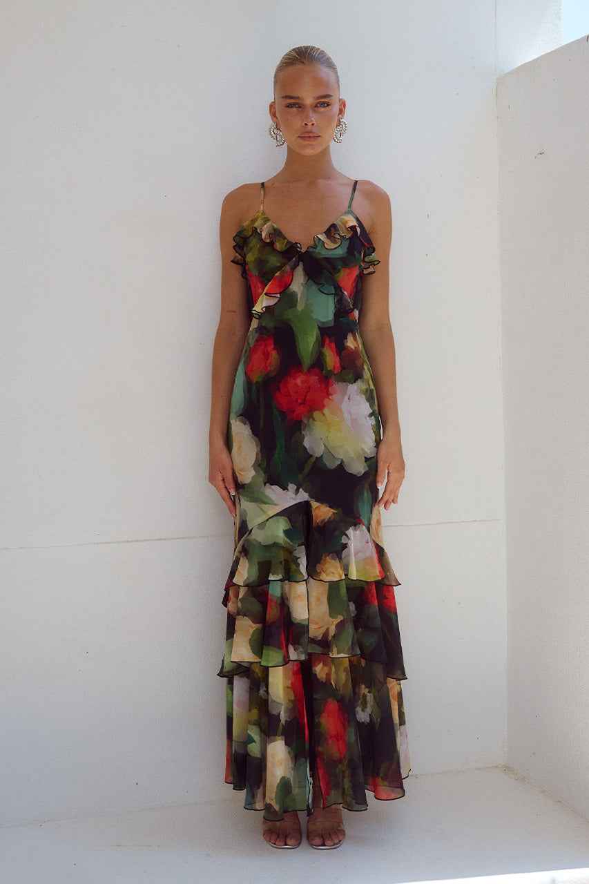 NAMARI MAXI DRESS - ASHA PRINT XXL - NAMARIMAXIDRESSASHAPRINT