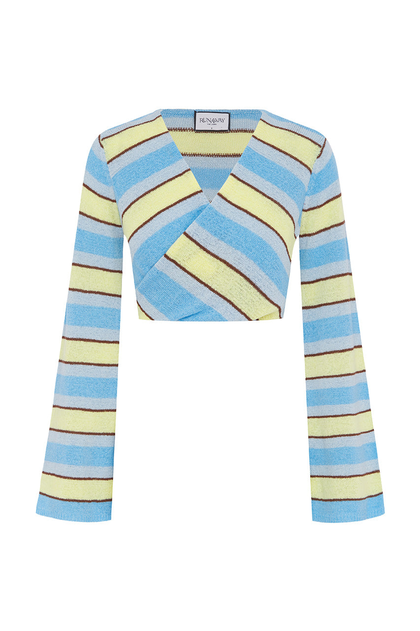 NATALIE TOP - BLUE MULTI - NATALIETOP