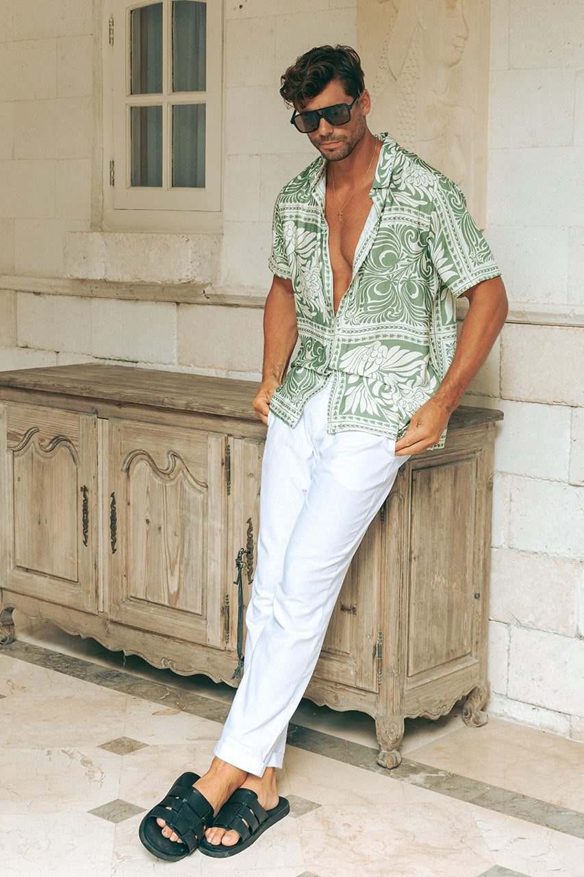 HAVANNA SHIRT - GREEN - RHT03970