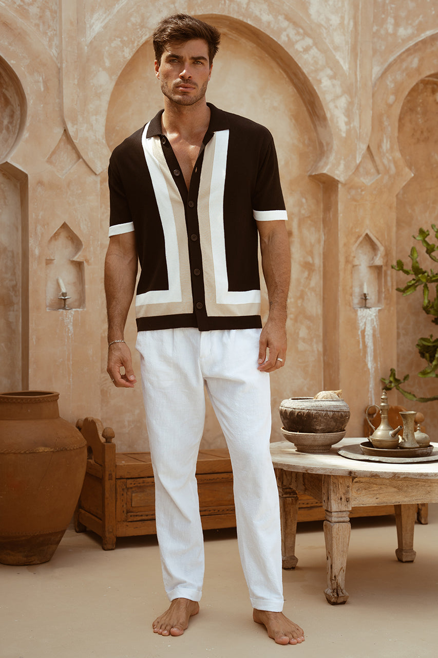 DARIUS SHIRT - BLACK MULTI - RUNAWAY-THE-LABEL_DARIUS-SHIRT_BLACK-MULTI