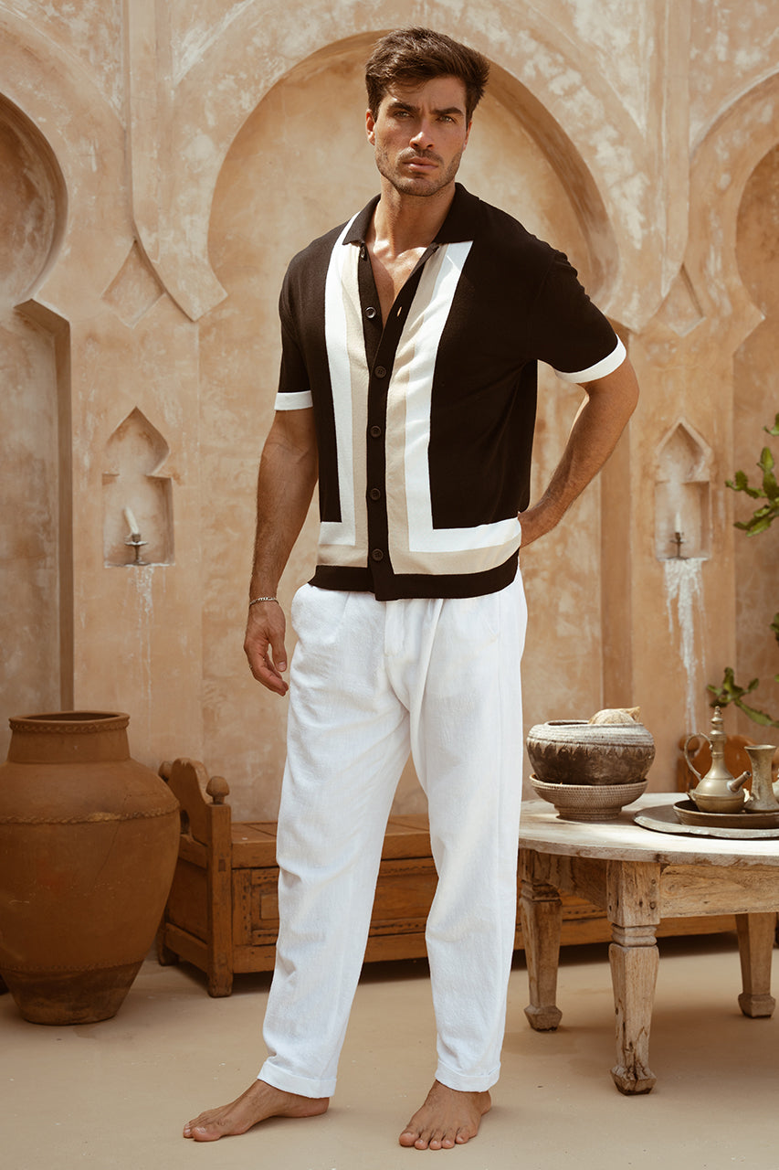 DARIUS SHIRT - BLACK MULTI - RUNAWAY-THE-LABEL_DARIUS-SHIRT_BLACK-MULTI2