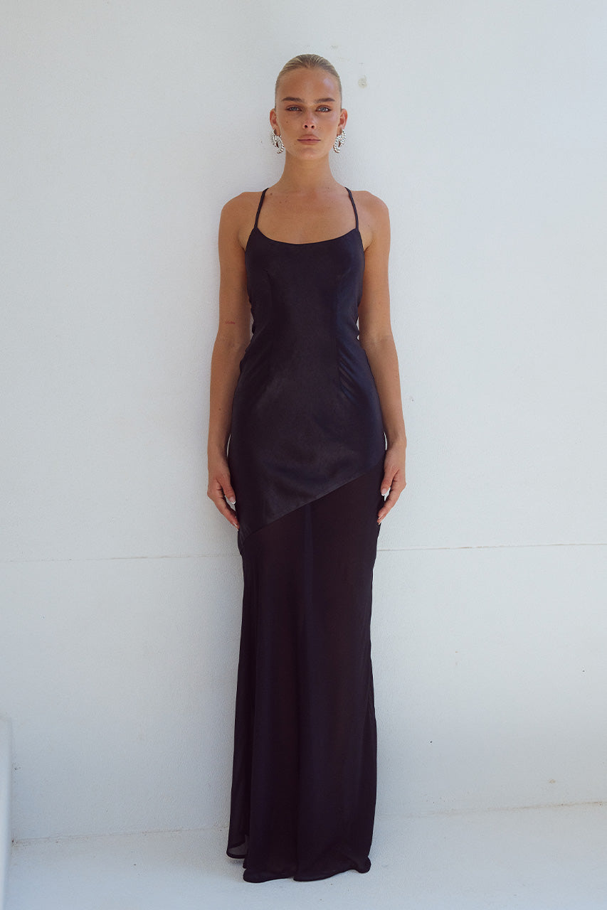 SAMANI MAXI DRESS - BLACK - SAMANIMAXIDRESSBLACK