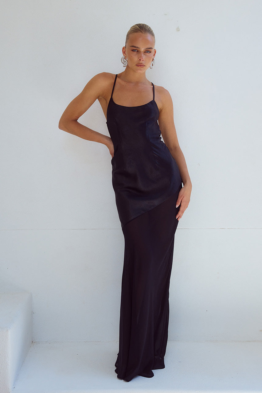 SAMANI MAXI DRESS - BLACK XXL - SAMANIMAXIDRESSBLACK_8
