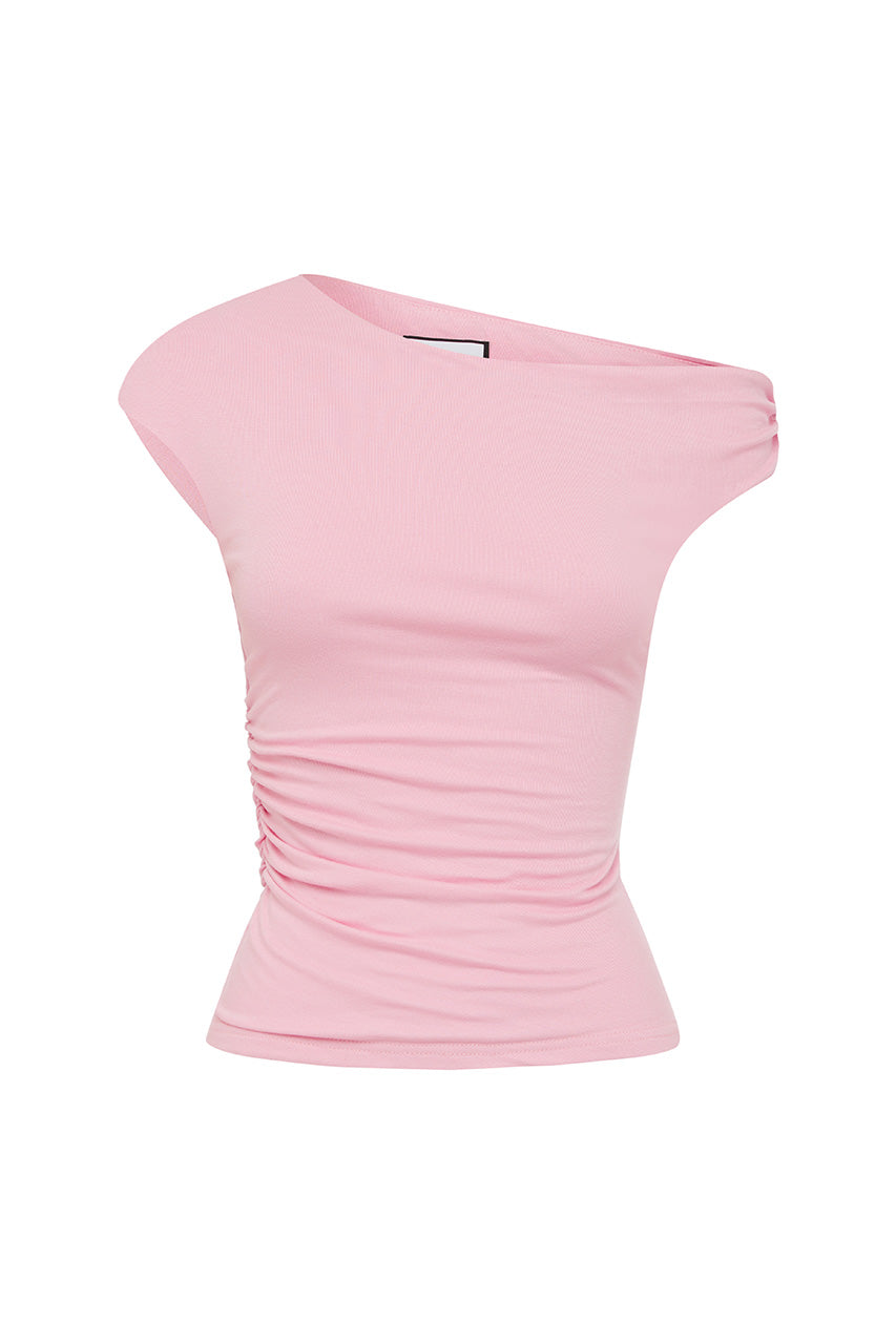 SUTTON ONE SHOULDER TOP - MUSK - SUTTONONESHOULDERTOPMUSK