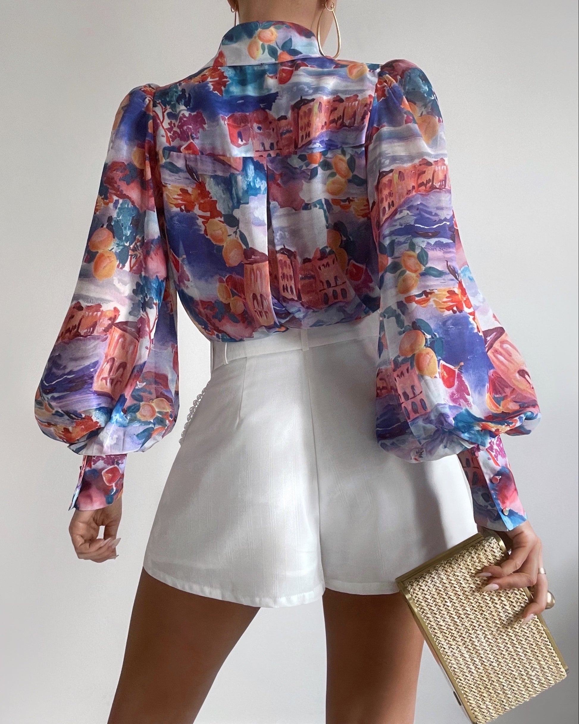 Fleetwood Blouse - Salerno - Tezza-6645