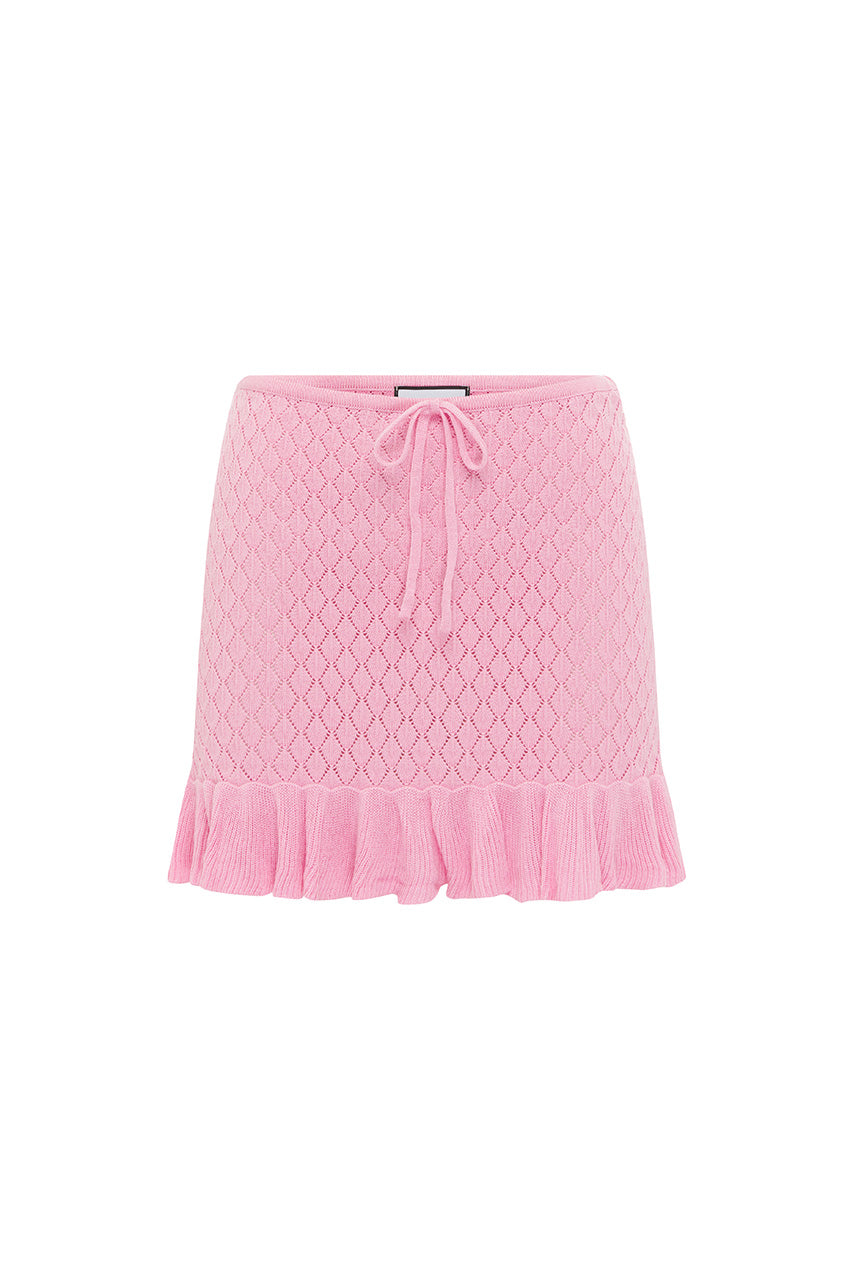 XANDI MINI SKIRT - MUSK - XANDIMINISKIRTMUSK