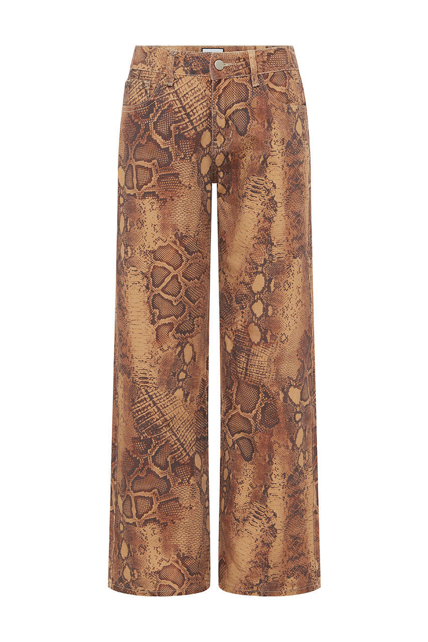 ZAVIER STRAIGHT LEG JEANS - TAN VIPER - ZAVIERSTRAIGHTLEGJEANSTANVIPER