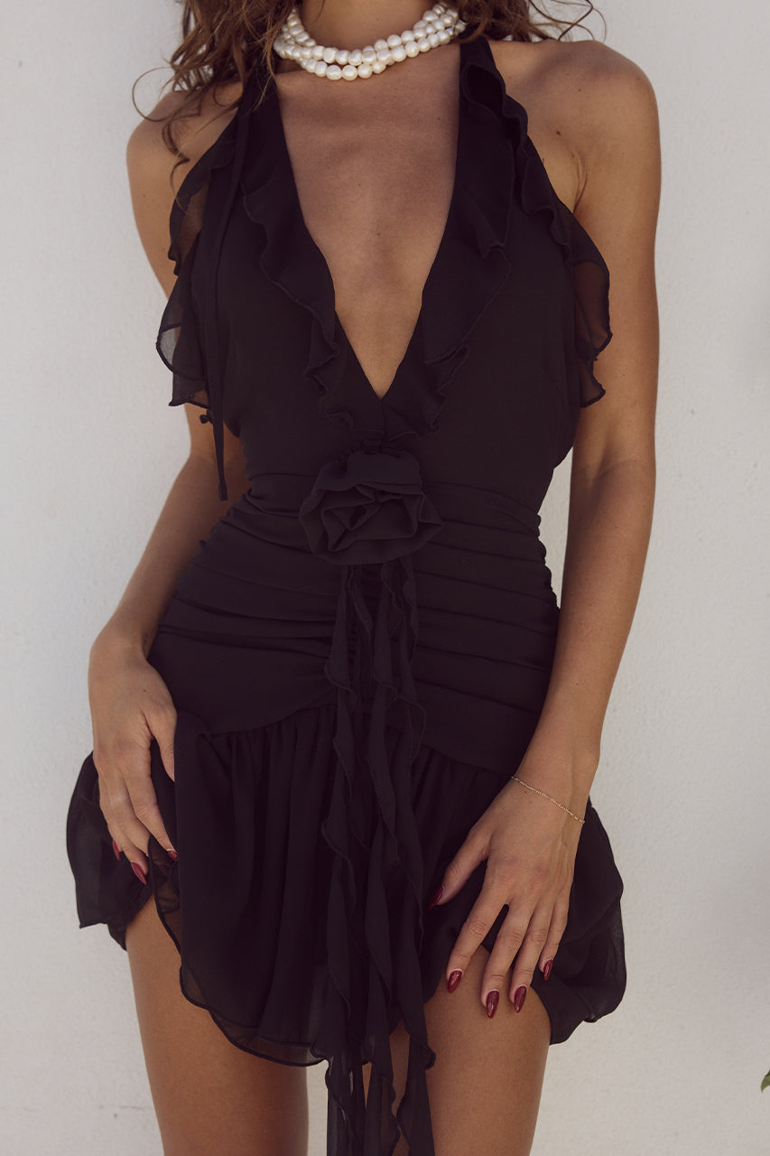 ZELIE MINI DRESS - BLACK - ZELIE-MINI-DRESS---BLACK-_2