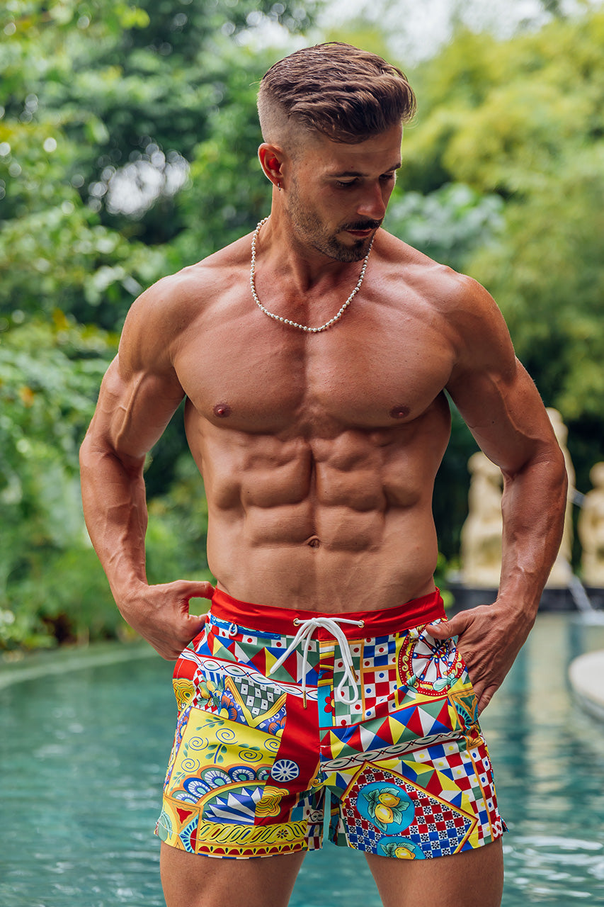 AMALFI SHORT - PHAEDRA PRINT - antonio.pozo-AmalfiShortPhaedraprint1