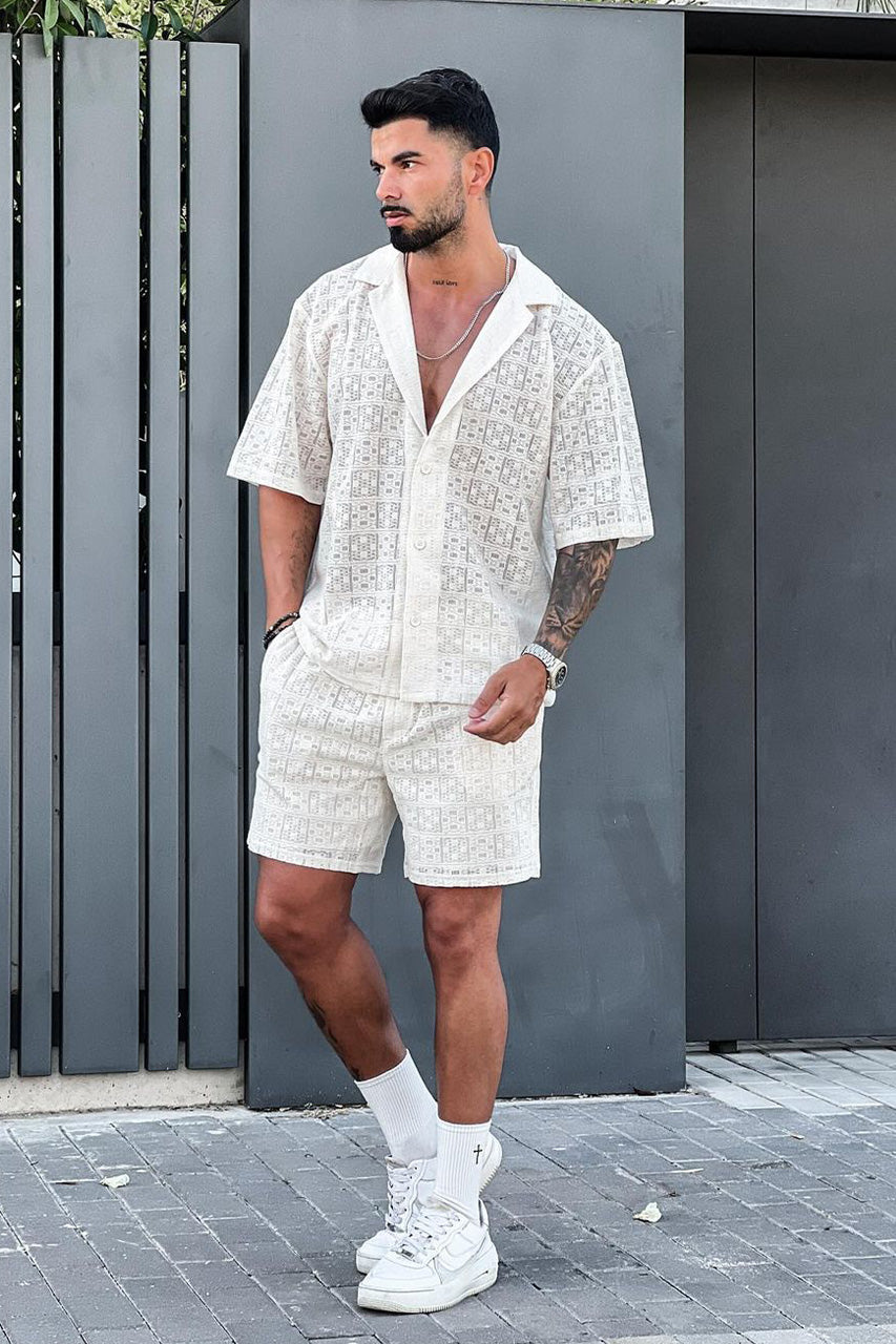 MATILO SHORT - CREAM - edernogueiracerro-MatilioSet