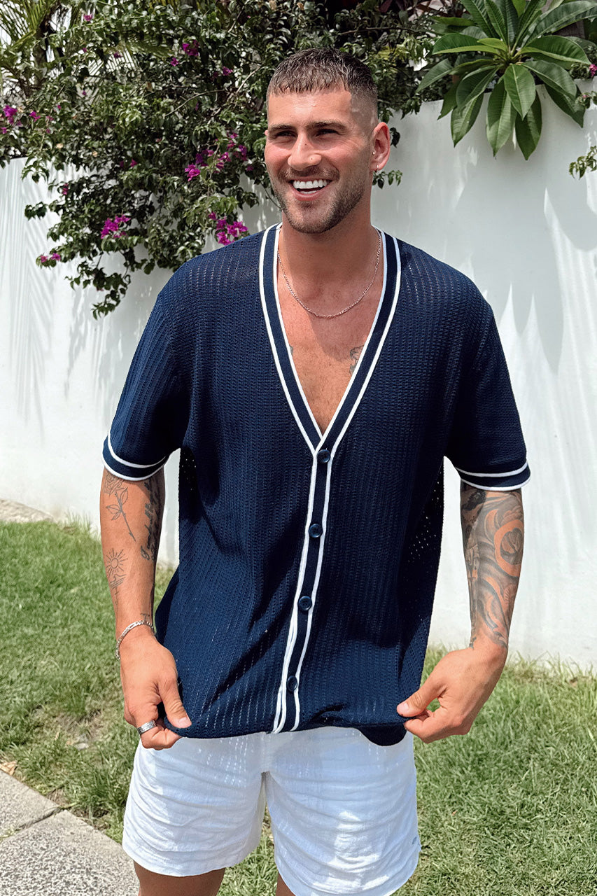 LACHY TOP - NAVY - eric_garciaLachyTopNavy