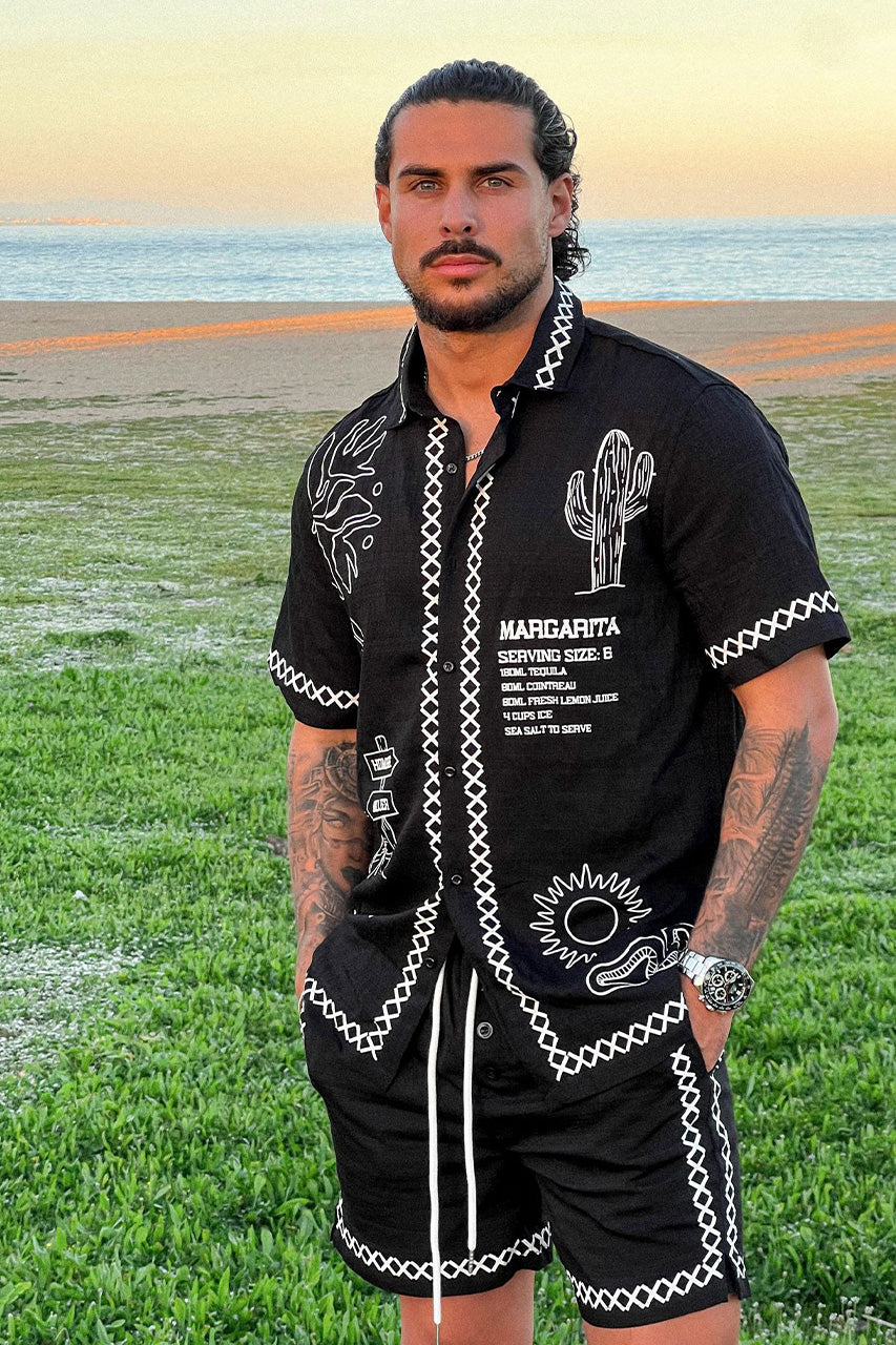 DIEGO SHIRT - BLACK - ihuerta13-DiegoShirtxShort