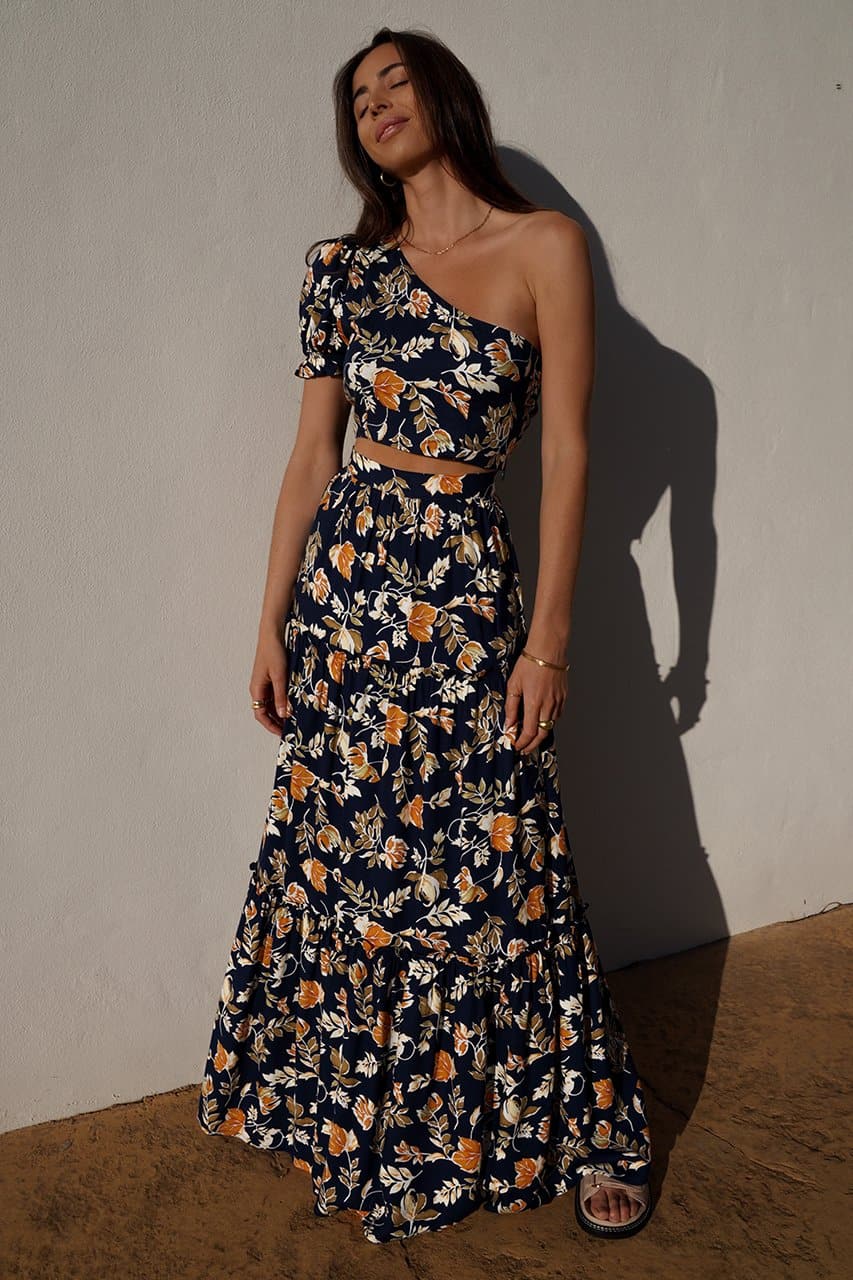 Elena One Shoulder Top - Navy Floral - 17_7f5f2016-4c28-45f2-b306-c345df90b71e